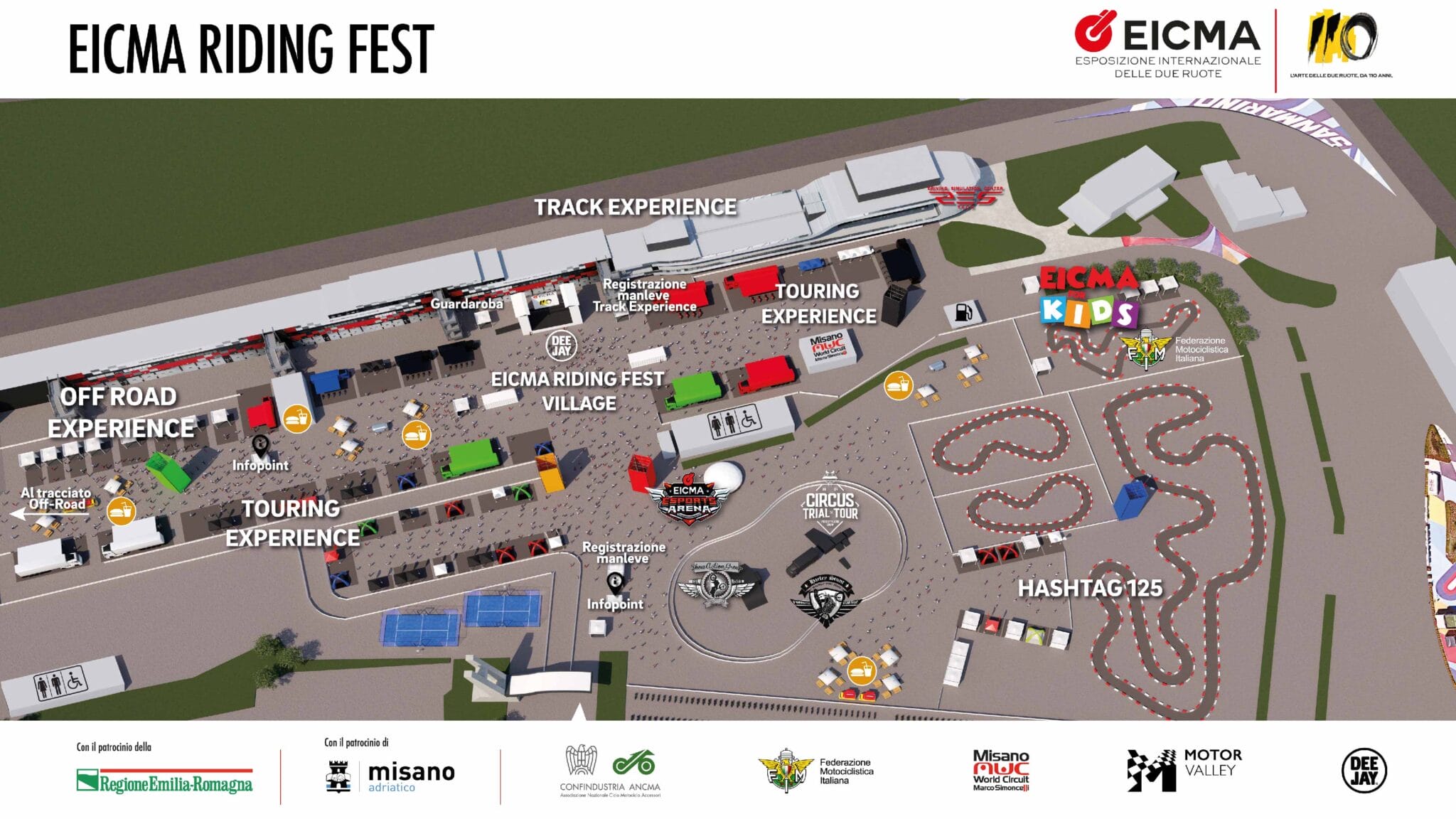 Floorplan EICMA RIDING FEST EICMA