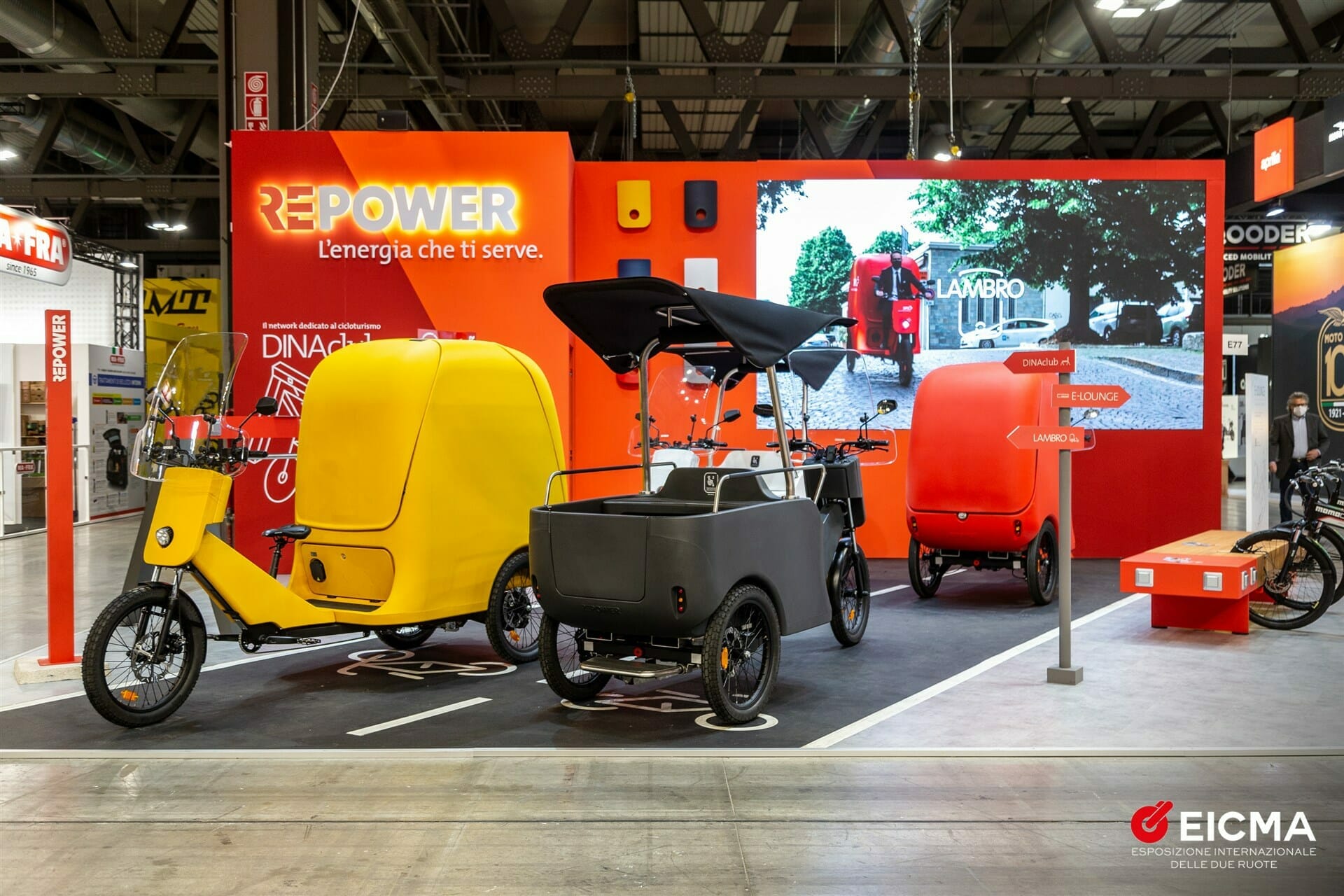 EICMA 2021 Stand RePower EICMA